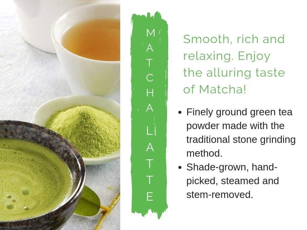 Matcha Latte 2 for 16.00 Special EmperorLove